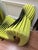 Textile Late 20th Century Set of 4 Contemporary Lime Green Seat Belt Dining Chairs by Phillips Collection For Sale - Image 7 of 10