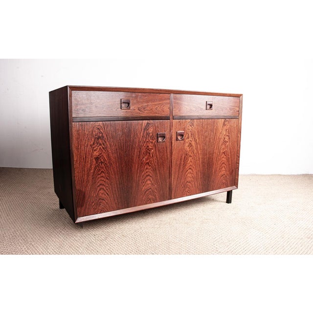 1960s Scandinavian Sideboard in Rosewood by Erik Brouer for Brouers Mobelfabrik, 1960 For Sale - Image 5 of 13