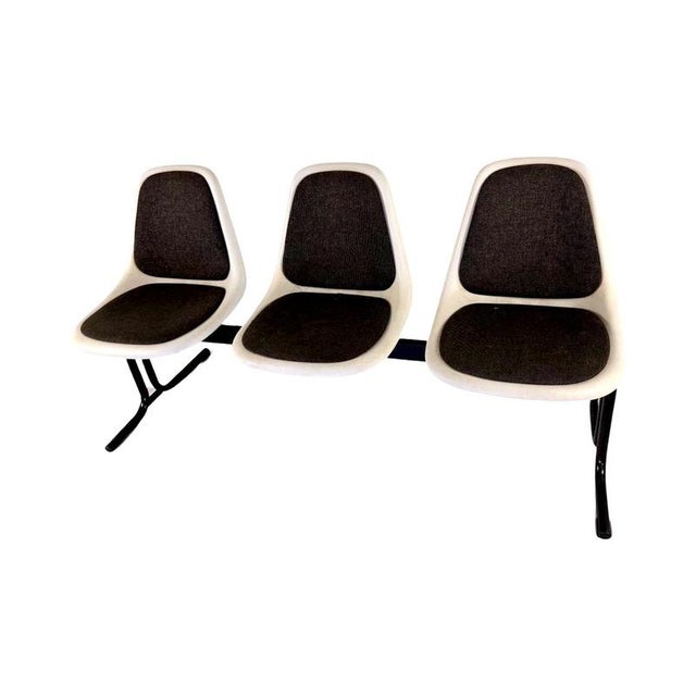 Industrial 3-Seater Bench by Otto Pollak for Sulo, 1996 For Sale - Image 3 of 5