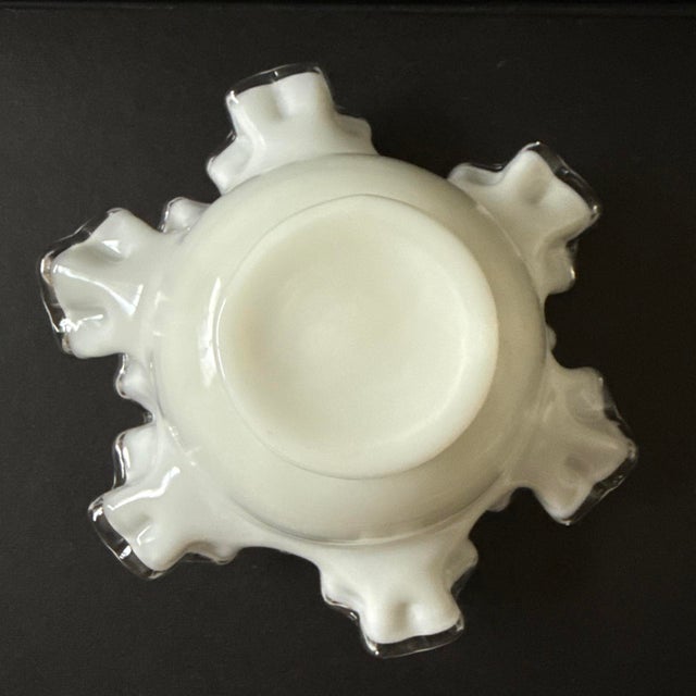 Glass 1960s Set of 7 Glass Dessert Bowl/Plate - 15 pcs For Sale - Image 7 of 8