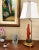 Lamp Pair by Borghese 1960s Signed & Restored - New Shades For Sale - Image 18 of 18