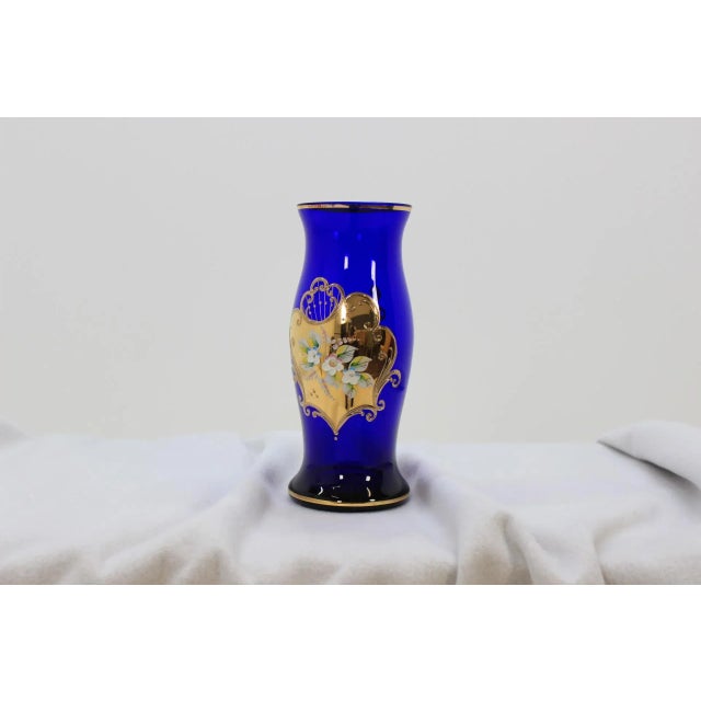 Czech Glass Vase from Novoborské Sklo, 1970s For Sale - Image 11 of 11