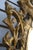 Gold Rococo Style Ornate Gold Frame Wall Mirror For Sale - Image 8 of 10