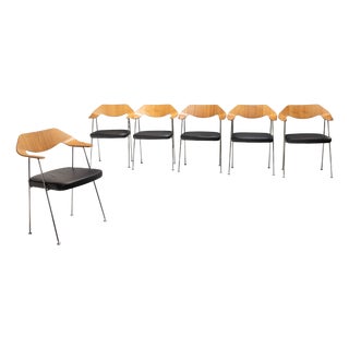 Vintage 675 Dining Chairs by Case, 1990s, Set of 6 For Sale