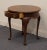 Late 20th Century Hickory Manufacturing Co Cherry Traditional Style 26" Round Accent End Table For Sale - Image 5 of 13