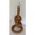 Very sturdy and thick French rope work table lamp in the style of Audoux-Minet with lamp shade Measurements Base to top of...