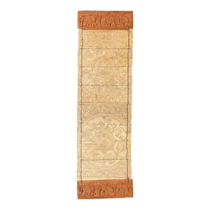 Burmese Buddhist Parabaik Folding Manuscript