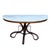Brown Late Victorian Bent Wood Scrolling Console Table W/ Marble Top by Thonet For Sale - Image 8 of 11