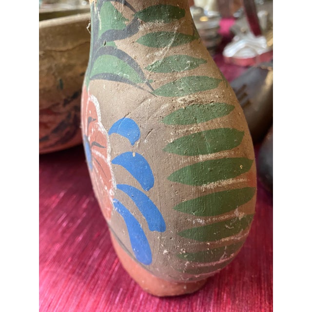 Mexican Mexican Style Pitcher and Bowl Set - 2 Pieces For Sale - Image 3 of 8