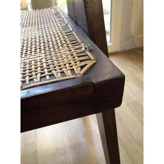 Cane Desk Chairs by Pierre Jeanneret for Chandigarh, 1956, Set of 2 For Sale - Image 15 of 18