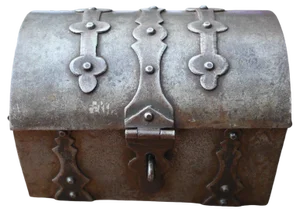 Wrought Iron Chest or Messenger Box