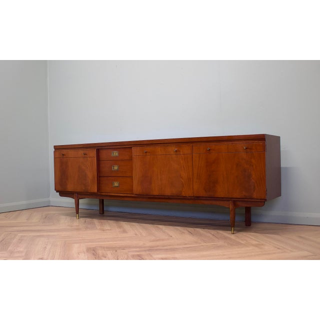 Veneer Sideboard from Greaves & Thomas, 1960s For Sale - Image 4 of 14