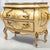 Mid 20th Century Mid-Century Italian Venetian Hand Painted Floral Commode / Chest Faux Marble Top For Sale - Image 5 of 7