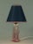 Vintage Modernist Art Deco Kopp Industries Pink Glass Lamp With Custom Shade For Sale In San Francisco - Image 6 of 6