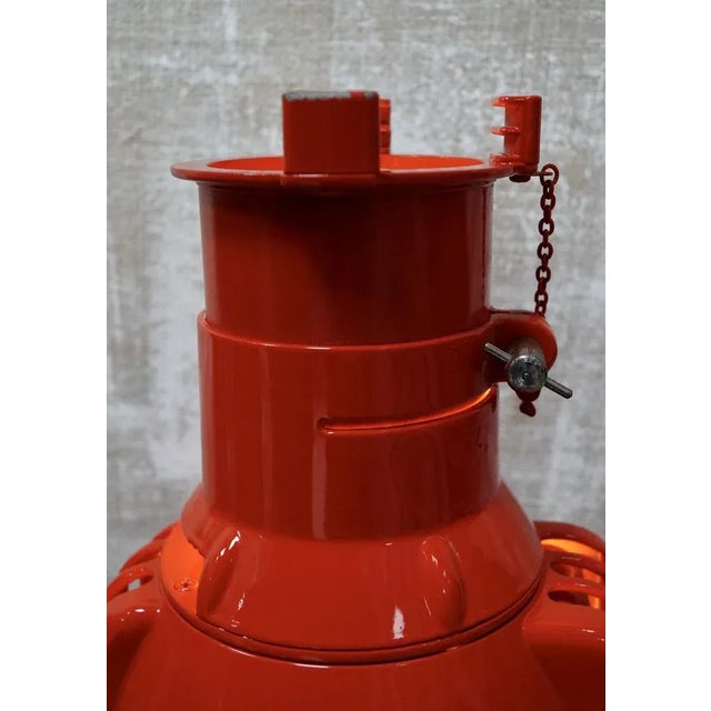 Vintage Red Spot Light from Strand Electric For Sale - Image 9 of 14