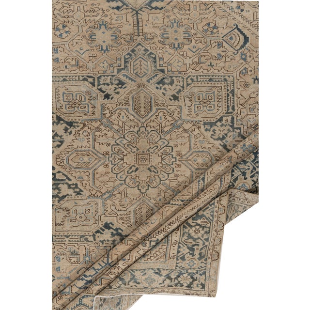 Vintage Rug 10'7 X 13'9 For Sale In New York - Image 6 of 8