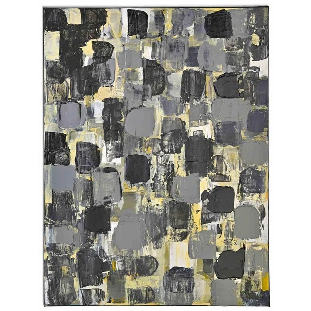 Denis Osso, Abstraction N0678, Mixed Media on Canvas, 2018 For Sale - Image 4 of 4