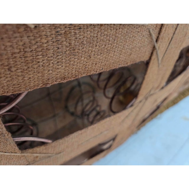 Mid-Century Modern Danish Oak Three-Seater Sofa with Velour Upholstery, 1970s For Sale - Image 3 of 18