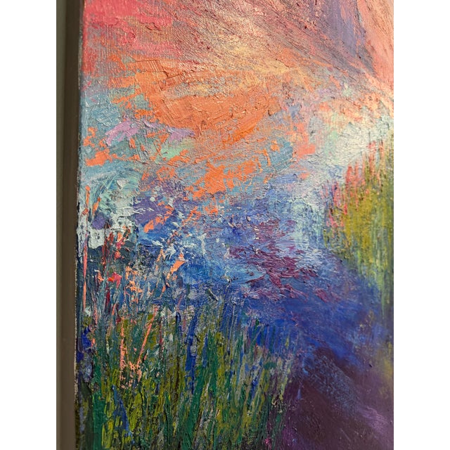 Lowland Hum, Original Oil Painting by Julia Lawing For Sale - Image 4 of 10