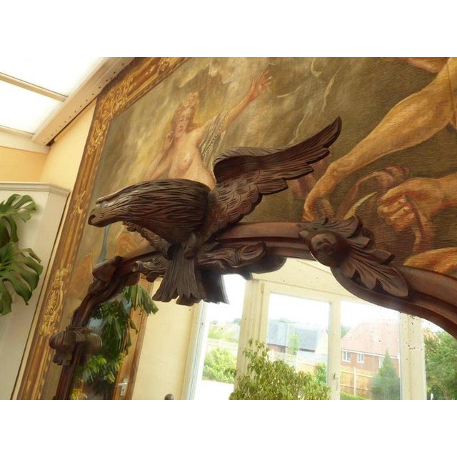 Antique Early 19th Century Carved Walnut and Marble Chiffonier, 1830 For Sale - Image 11 of 18
