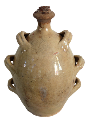 19th Century Glazed Terracotta Jug, Provence