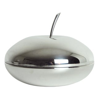 Silver Plated Metal Bonbonnière by Lino Sabattini for Christofle, 1950s For Sale
