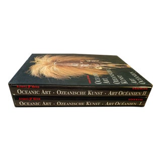 1990s Oceanic Art of the World Book Set- 2 Pieces For Sale
