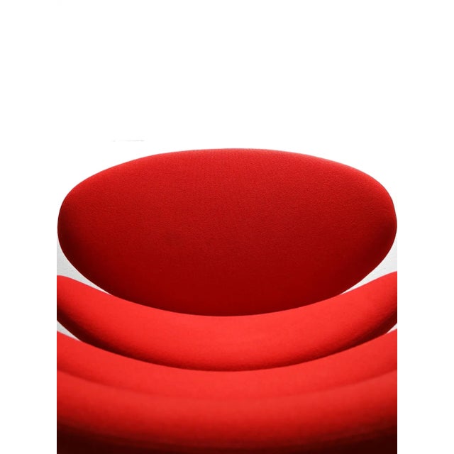 Red Corona Chair from Poul M. Volther, 1961 For Sale - Image 9 of 10