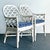 Wood Vintage Coastal Scalloped Rattan Lounge Chairs - A Pair For Sale - Image 7 of 12
