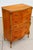 Magnificent Vintage French Provincial Louis XV Rococo Satinwood & Burl Wood Tall Boy Chest For Sale In Naples, FL - Image 6 of 16