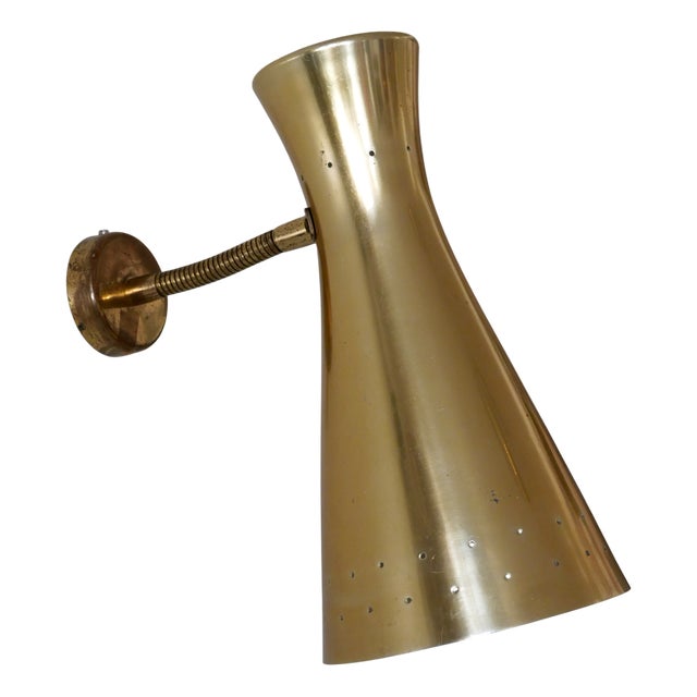 Mid-Century Modern Diabolo Wall Sconce, Germany, 1950s For Sale