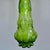 Mid 19th Century 14” Kanawha Dark Uranium Glass Swung Vase – Uv Reactive Vintage Art Glass For Sale - Image 5 of 5