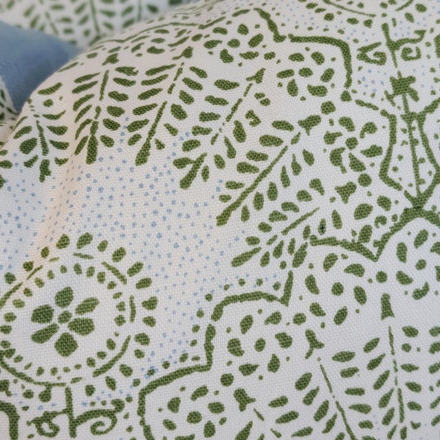 Not Yet Made - Made To Order Sister Parish Appleton Lumbar Pillows in Lettuce Green For Sale - Image 5 of 6