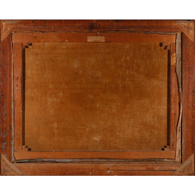 Late 19th Century Late 19th Century "Sonntag Im Spreewald (Kahn Bei Lübbenau) " by Franz Schreyer (1858-1938) For Sale - Image 5 of 11