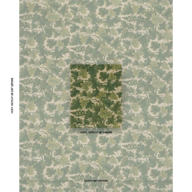 Drawn from an archival document, Edinburgh Vine is a lush, leafy allover pattern that brings the beauty of nature indoors....