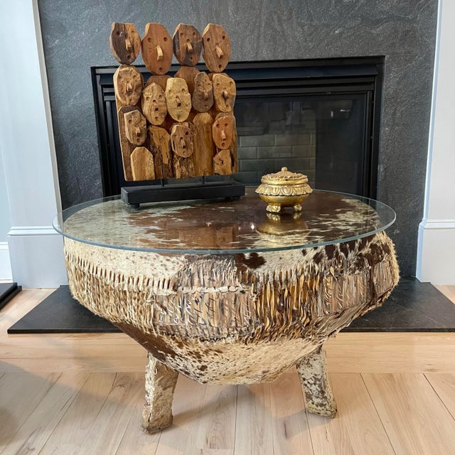 Mid 20th Century African Drum Table For Sale - Image 10 of 11
