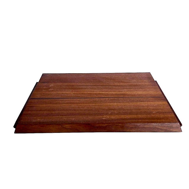 Dansk Vintage Inlaid Wood Serving Tray – Handcrafted Marquetry Quail Motif For Sale - Image 4 of 13