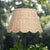 English 16" Maison Maison Large Scalloped Lamps Shade in Ivory Twisted Seagrass For Sale - Image 3 of 4