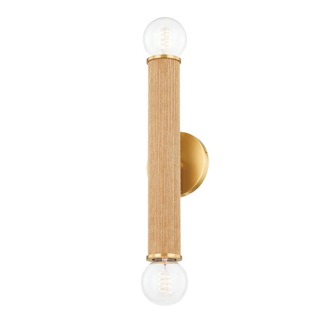 Bring a little sunshine into your space with Amabella. Inspired by resort design, the 1- or 2-light wall sconce moves...