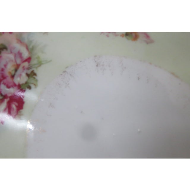 Karl IV Gold Gilt Lime and Pink Candy Bowl Porcelain Made in Austria 4662b For Sale - Image 16 of 16