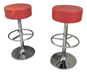 American Swivel Bar Stools, 1970s, Set of 2