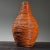 Vintage Hand Coiled Orange Postmodernist Glazed Ceramic Vase, Signed (1973) For Sale - Image 11 of 11