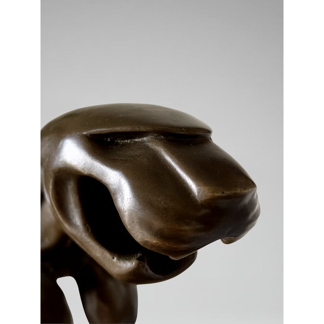 Unknown, Panther Sculpture, 2000s, Bronze For Sale - Image 6 of 18