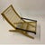 Set of Rattan & Steam Bent Chair & Ottoman, 1960s For Sale - Image 9 of 17