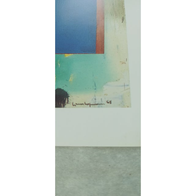 this is an original art print titled little cherry by Hans Hofmann this print was carefully removed from a 1985 first...