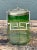Vintage Green Glass and Metal Ice Bucket For Sale In West Palm - Image 6 of 12