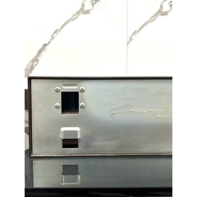 Black Minivip Wall-Mounted Coat Rack attributed to Benanti and Brunori for Velca Legnano, 1970 For Sale - Image 8 of 10