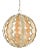 Currey & Company Tartufo Coco Shell Chandelier For Sale In Atlanta - Image 6 of 6