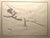 Offered for sale is a beautiful vintage original pen and wash drawing titled “Reclining Figure” by American artist Glenn...