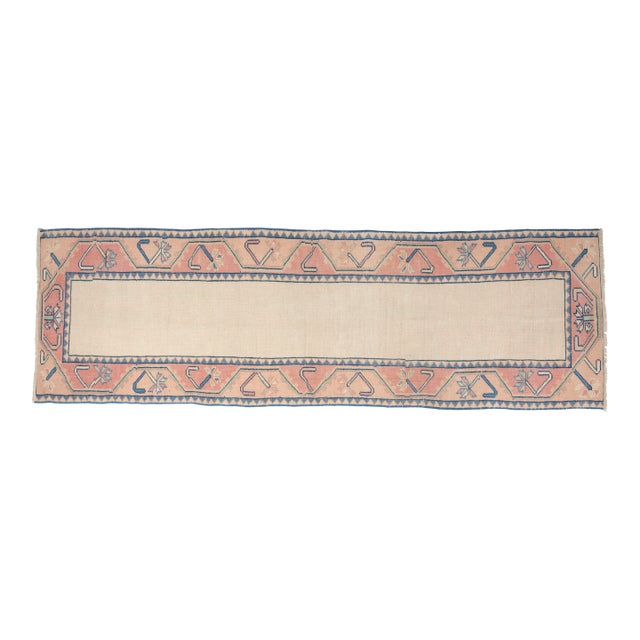 1960s Farmhouse Hallway Rug For Sale
